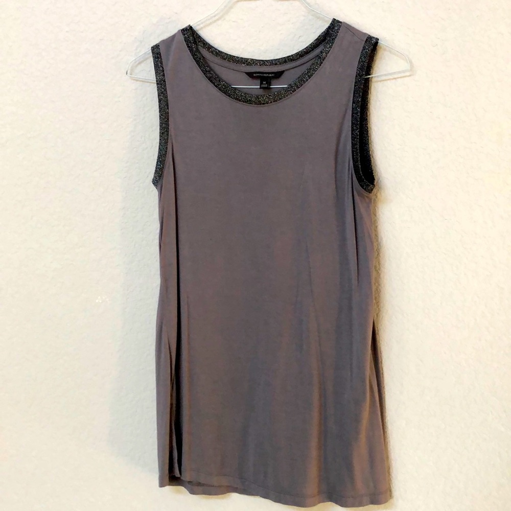Dark Grey Banana Republic Tank Top